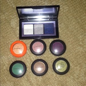 Lot of MAC Eyeshadow and Bobbi Brown trio!